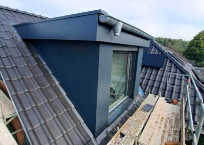 Errichtung einer Dachgaube, Austausch der Fenster