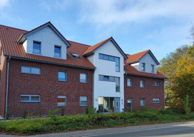 Neubau von vier Mehrfamilienhäusern